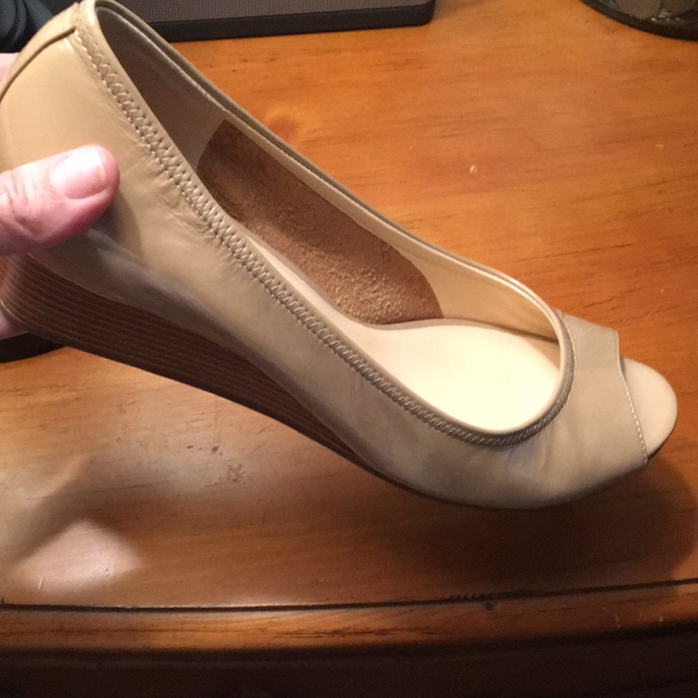 Cole Haan Open Toe Wedges